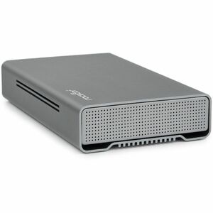 Rocstor Rocpro D90 20 TB Desktop Rugged Hard Drive - External - SATA (SATA/600) - Aluminum Gray