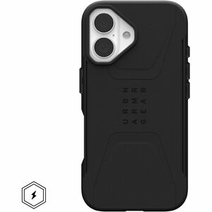Urban Armor Gear Civilian iPhone 16 Case - Black