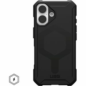 Urban Armor Gear Essential Armor iPhone 16 Case - Black