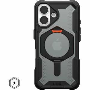 Urban Armor Gear Plasma XTE iPhone 16 Case - Black/Orange