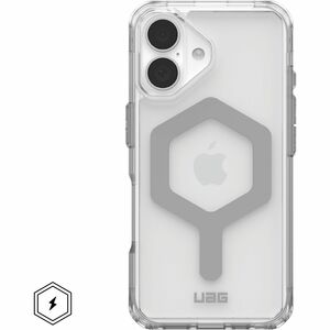 Urban Armor Gear Plyo iPhone 16 Case - Ice/Silver