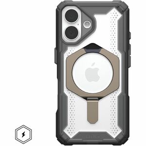 Urban Armor Gear Plasma XTE iPhone 16 Case - Ash/Titanium