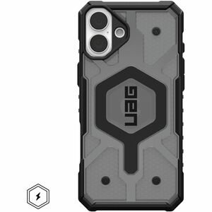 Urban Armor Gear Pathfinder Clear iPhone 16 Plus Case - Ash/Black