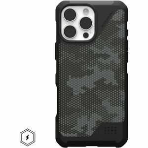 Urban Armor Gear Metropolis LT iPhone 16 Pro Max Case - Micro Hex Camo Graphite
