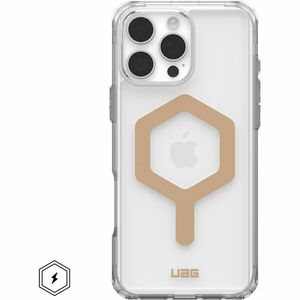 Urban Armor Gear Plyo iPhone 16 Pro Max Case - Ice/Gold