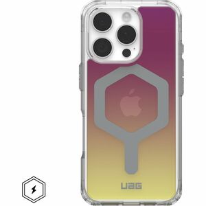 Urban Armor Gear Limited Edition Plyo iPhone 16 Pro Case - Maroon/Yellow Ombré