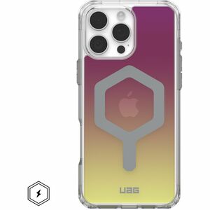 Urban Armor Gear Limited Edition Plyo iPhone 16 Pro Max Case - Maroon/Yellow Ombré