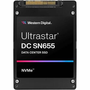 Western Digital Ultrastar DC SN655 WUS5EC0C1ESP7Y1 61.44 TB Solid State Drive - U.3 15 mm Internal - PCI Express NVMe (PCI Express NVMe 4.0) - Read Intensive