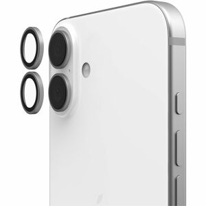 Urban Armor Gear Lens Shield for iPhone 16 Plus / Lens Shield for iPhone 16 - Clear/Titanium