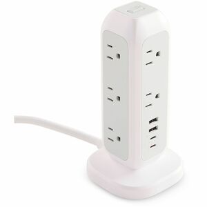 Verbatim Power Strip Tower USB-C/USB-A