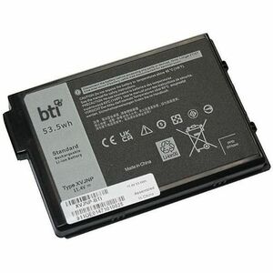 BTI XVJNP-BTI 3-CELL 11.4V LI-ION BATTERY XVJNP, KD1CT, 451-BCWQ, CN-0M0TN3, 0M0TN3, M0TN3, CN-06JRCP, 06JRCP, 6JRCP