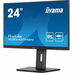iiyama ProLite XUB2497HSN-B2 24" Class Full HD LED Monitor - 16:9 - Matte Black