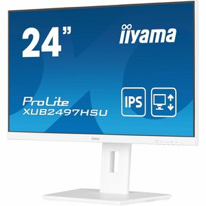 iiyama ProLite XUB2497HSU-W2 24" Class Full HD LED Monitor - 16:9 - Matte White