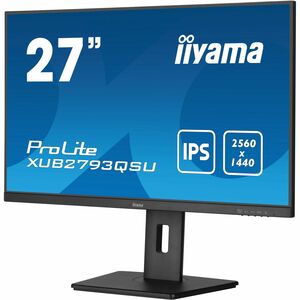 iiyama ProLite XUB2793QSU-B7 27" Class WQHD LED Monitor - 16:9 - Matte Black