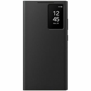 Samsung S View Carrying Case (Wallet) Samsung Galaxy S24 Ultra Smartphone - Black