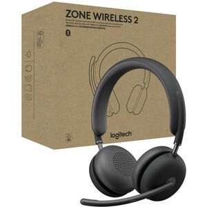 Logitech Zone Wireless 2 Noise Canceling Headset with Hybrid ANC, Native Bluetooth