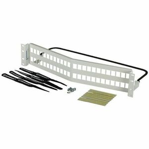 Ortronics 48-Port Standard Density HDJ Unloaded Patch Panel, 2RU