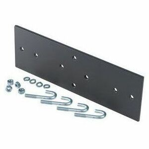 Ortronics Mounting Plate for Cable Runway, Rack, Cabinet - Black