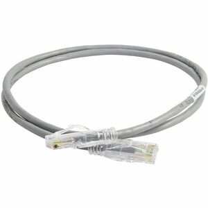 Ortronics 28AWG Reduced Diameter C6A/10G Channel Cord Gray 9FT