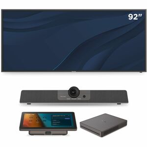 ViewSonic CDE92UW-MTR - TeamJoin Microsoft Teams Room Bundle 92 Inch Ultrawide 21:9 5K Display, Mini-PC, 10.1 Inch Touch Console