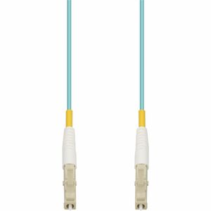 AddOn 70m LC to LC Aqua OM4 Simplex OFNP (Plenum-Rated) Fiber Patch Cable, MMF (Multi Mode), 50/125