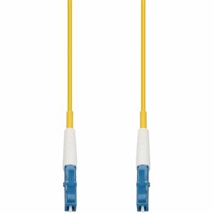 AddOn 70m LC to LC Yellow OS2 Simplex OFNP (Plenum-Rated) SMF (Single Mode) Fiber Patch Cable, 9/125