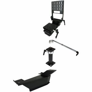Havis Mounting Pedestal for Tablet, Monitor - Black