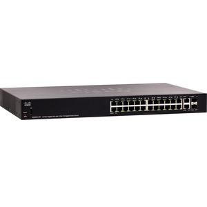 Cisco SG250X-24P Gigabit PoE with 4-Port 10-Gigabit Smart Switch