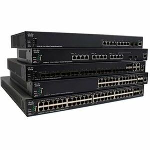 Cisco SX350X-24 24-Port 10GBase-T Stackable Managed Switch