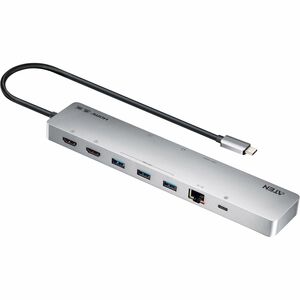 ATEN 11-in-1 USB-C Multiport Dock with Power Pass-Through UH3240