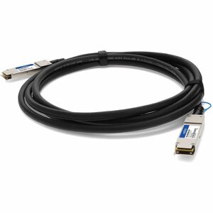 AddOn Intel® 100CQQH2620 to Mellanox® MCP1600-C002 Compatible TAA 100GBase-CU QSFP28 to QSFP28 Direct Attach Cable (Passive Twinax, 2m)