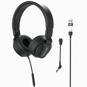 Maxell USB-C Headphone w/ Boom Mic