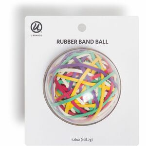 Ball Of Rubber Bands, Assorted Colors