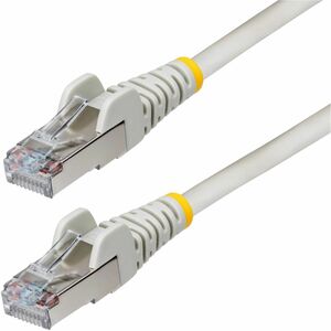 StarTech 6ft Gray CAT6a Ethernet Cable, Snagless RJ45, 10G, 100W PoE, S/FTP, LSZH, 27AWG Bare Copper, 500MHz, Shielded Network Patch Cord