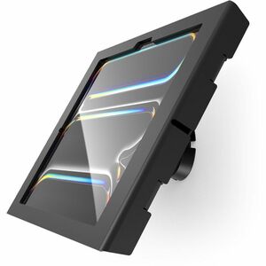 iPad Pro M4 & M5 13" Apex Enclosure Tilting Wall Mount Black