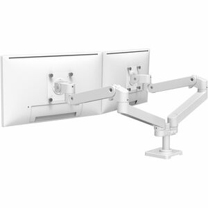Ergotron Mounting Arm for Monitor, Display, LCD Display - White