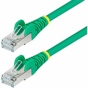 StarTech 6ft Green CAT6a Ethernet Cable, Snagless RJ45, 10G, 100W PoE, S/FTP, LSZH, 27AWG Bare Copper, 500MHz, Shielded Network Cord