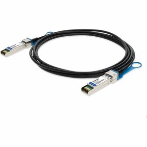 AddOn Fortinet FN-CABLE-SFP+3 to HP J9283D Compatible TAA 10GBase-CU SFP+ to SFP+ Direct Attach Cable (Passive Twinax, 3m)