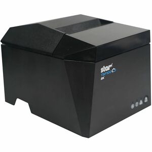 Star Micronics TSP143IV-UEWBSK GY US Business, Wash & Fold Laundry Service, Delivery, Food & Beverage Direct Thermal Printer - Monochrome - Label Print - Ethernet - USB - USB Host - Bluetooth - Wireless LAN - US - With Cutter - Gray