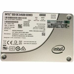 HPE Sourcing 480 GB Solid State Drive - 2.5" Internal - SATA (SATA/600) - Read Intensive