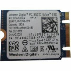 HPI SOURCING - NEW 128 GB Solid State Drive - M.2 2230 Internal - PCI Express NVMe (PCI Express 3.0 x4)
