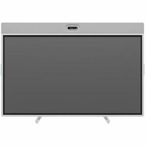 Logitech Rally Board 65: All-in-one device that combines brilliant audio and video with a 65-inch touchscreen display, Off-white