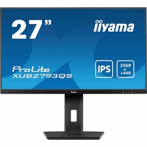 iiyama ProLite XUB2793QS-B7 27" Class WQHD LED Monitor - 16:9 - Matte Black