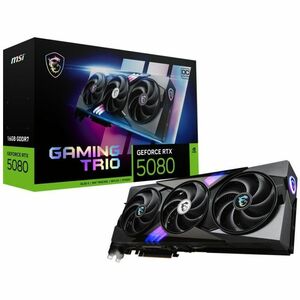 MSI Gaming GeForce RTX 5080 Graphics Card RTX 5080 16G GAMING TRIO