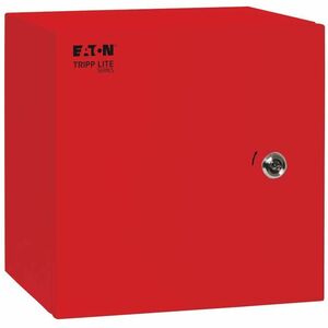 Tripp Lite by Eaton SmartRack SRIN4121210R 6U Wall Mountable, Surface Mountable, Pole Mountable Enclosed Cabinet Rack Mount Enclosure for Patch Panel, LAN Switch, Wireless Access Point, Network Equipment - Red