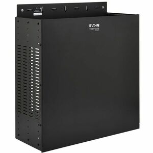 Tripp Lite by Eaton SmartRack SRWO4UBRKT 4U Wall Mountable Enclosed Cabinet Rack Mount Enclosure for LAN Switch, Patch Panel, Network Equipment - Black