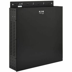 Tripp Lite by Eaton SmartRack SRWO2UBRKT 2U Wall Mountable Enclosed Cabinet Rack Mount Enclosure for LAN Switch, Patch Panel, Network Equipment - Black