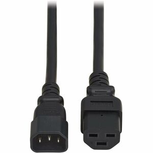 Eaton Tripp Lite Series Power Cord, C14 to C21 - Heavy-Duty, 15A, 250V, 14 AWG, 3 ft. (0.9 m), Black