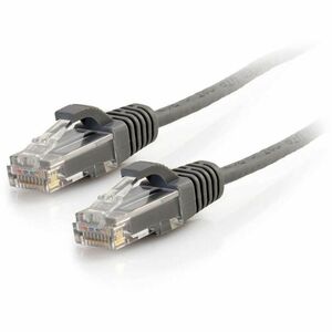 C2G 15ft (4.57m) Cat6 Snagless Unshielded (UTP) Slim Ethernet Network Patch Cable - Gray