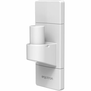 Ergotron Mounting Base for Mounting Arm, Wall Track - White - Vertical
